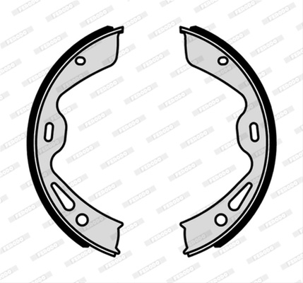 Set Saboti Frana Ferodo Porsche FSB4305