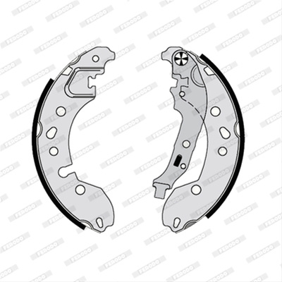 Set Saboti Frana Ferodo Renault FSB4200