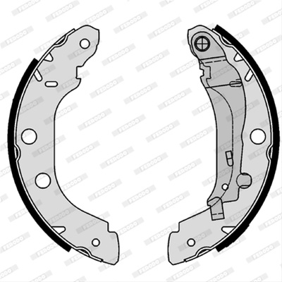 Set Saboti Frana Ferodo Renault FSB577