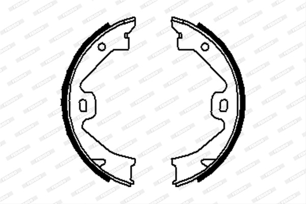 Set Saboti Frana Ferodo Rover FSB633