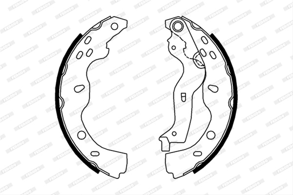 Set Saboti Frana Ferodo Suzuki FSB691