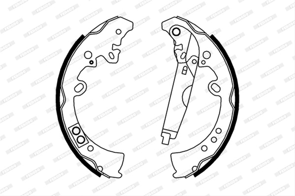Set Saboti Frana Ferodo Toyota FSB4010