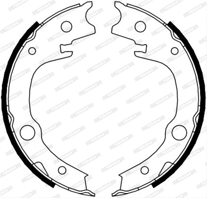 Set Saboti Frana Ferodo Toyota FSB4014
