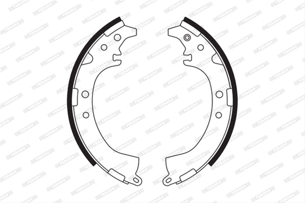 Set Saboti Frana Ferodo Toyota FSB564