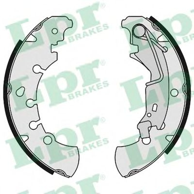 Set saboti frana FIAT BRAVO I (182) (1995 - 2001) LPR 09120 piesa NOUA