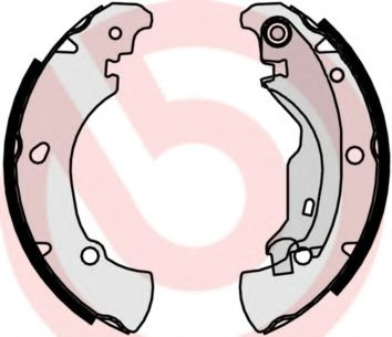 Set saboti frana FIAT BRAVO I (182) (1995 - 2001) BREMBO S 23 519 piesa NOUA