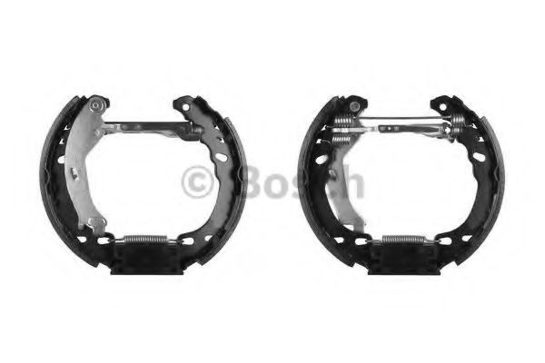 Set saboti frana FIAT PANDA (169) (2003 - 2016) BOSCH 0 204 114 645 piesa NOUA