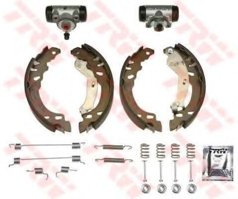 Set saboti frana FIAT PANDA (169) (2003 