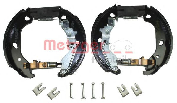 Set saboti frana FIAT PUNTO (188) (1999 - 2016) METZGER MG 738V piesa NOUA