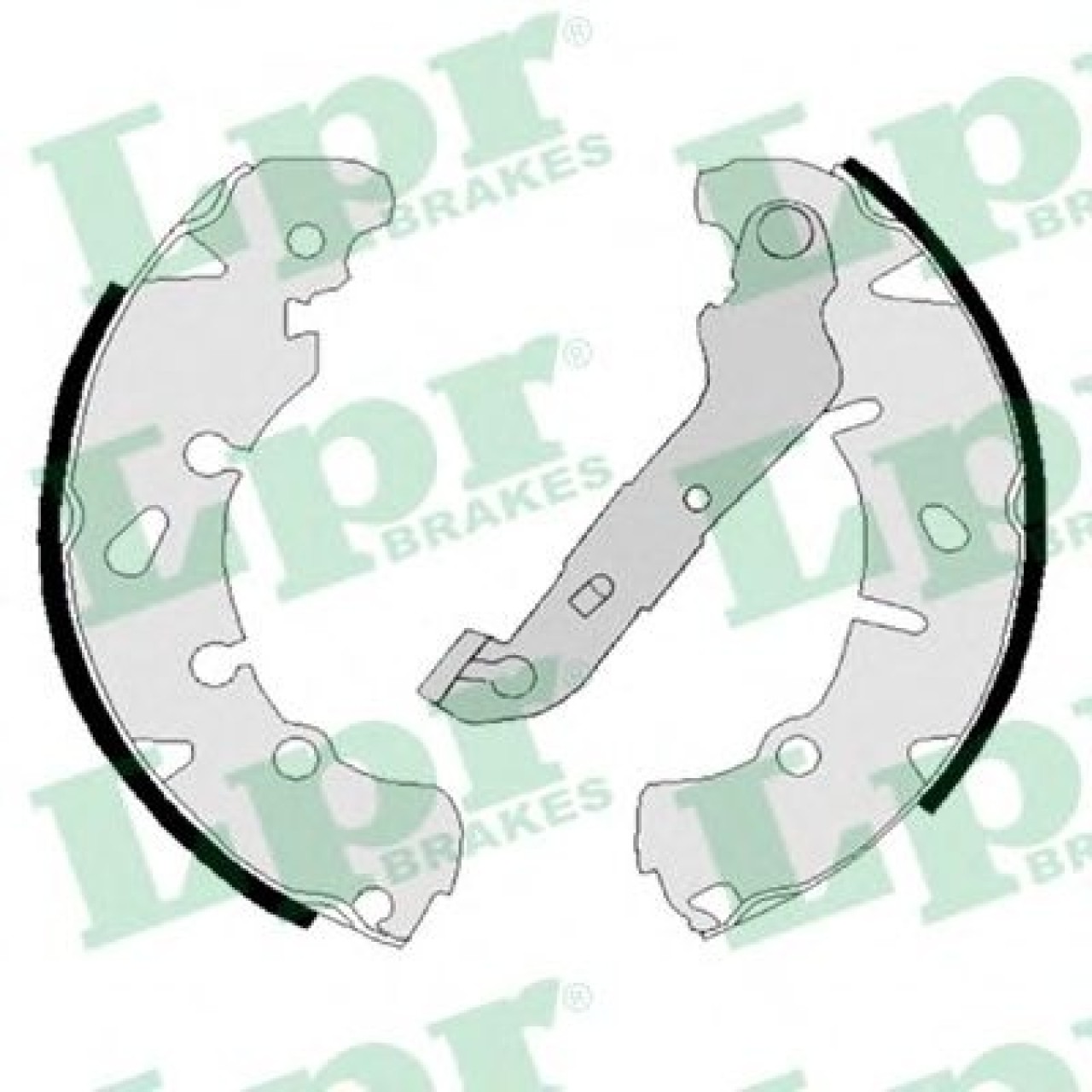 Set saboti frana FORD FIESTA V (JH, JD) (2001 - 2010) LPR 08170 piesa NOUA