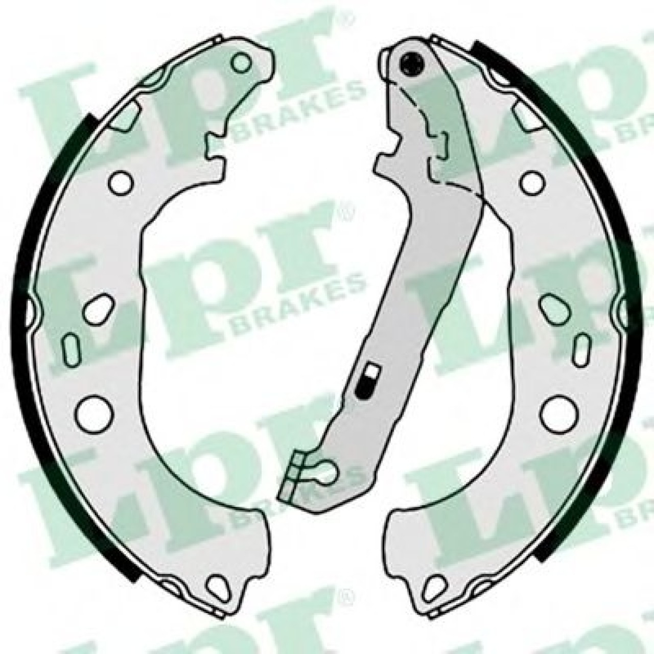 Set saboti frana FORD FOCUS II (DA) (2004 - 2012) LPR 08600 piesa NOUA