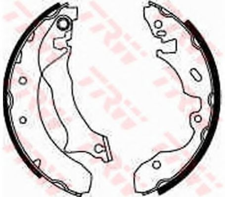 Set saboti frana FORD MONDEO II (BAP) (1996 - 2000) TRW GS8536 piesa NOUA