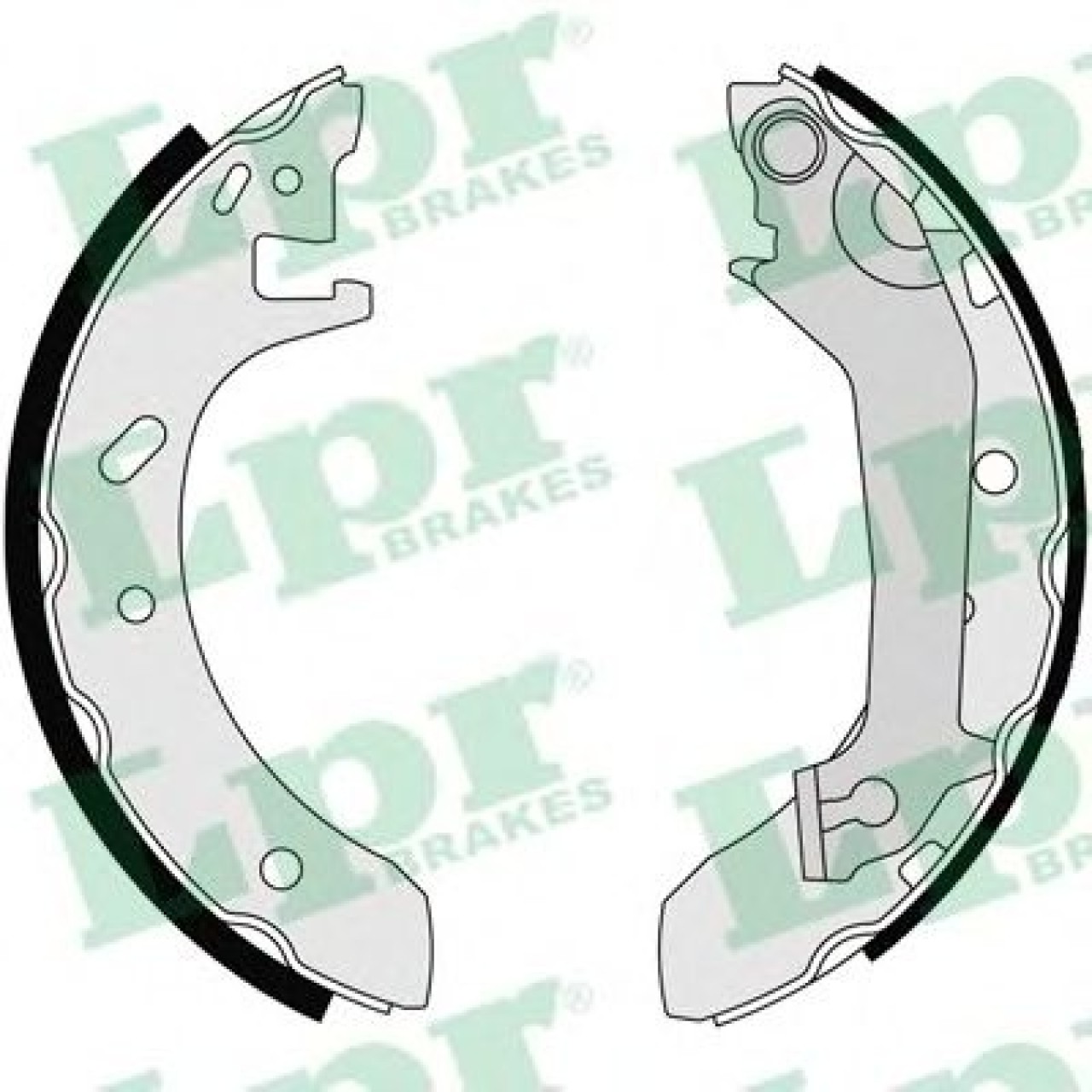 Set saboti frana FORD MONDEO II Combi (BNP) (1996 - 2000) LPR 07140 piesa NOUA