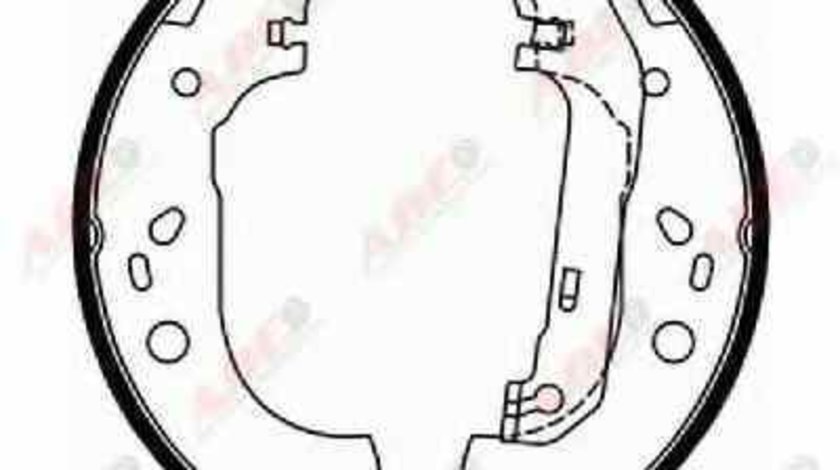 Set saboti frana FORD TOURNEO CONNECT ABE C0G050ABE
