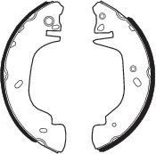 Set saboti frana FORD TRANSIT bus (E) (1994 - 2000) FERODO FSB542 piesa NOUA