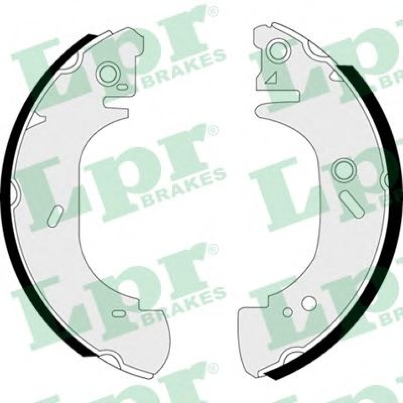 Set saboti frana FORD TRANSIT caroserie (E) (1994 - 2000) LPR 07400 piesa NOUA