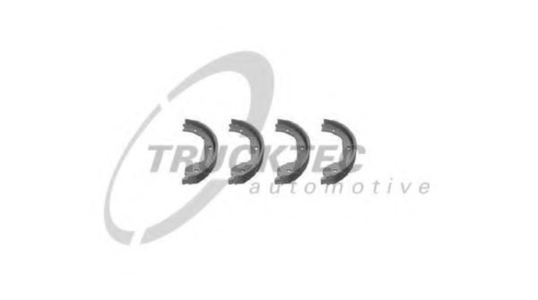 Set saboti frana, frana de mana BMW Seria 1 (E81) (2006 - 2012) TRUCKTEC AUTOMOTIVE 08.35.009 piesa NOUA