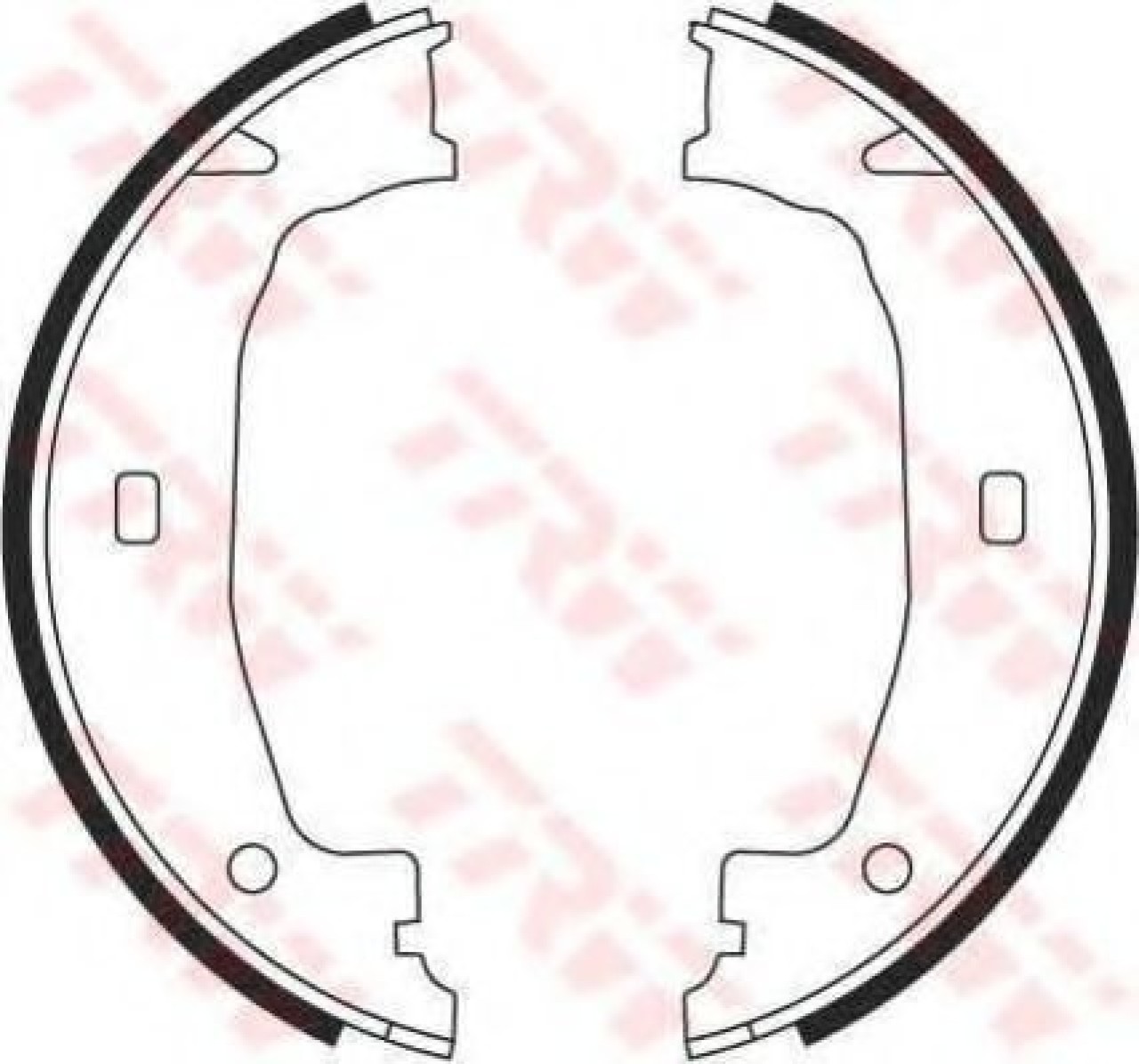 Set saboti frana, frana de mana BMW Seria 1 Cabriolet (E88) (2008 - 2013) TRW GS8432 piesa NOUA