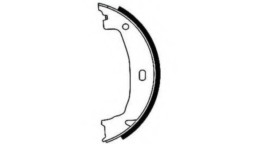 Set saboti frana, frana de mana BMW Seria 3 (E90) (2005 - 2011) TEXTAR 91053300 piesa NOUA