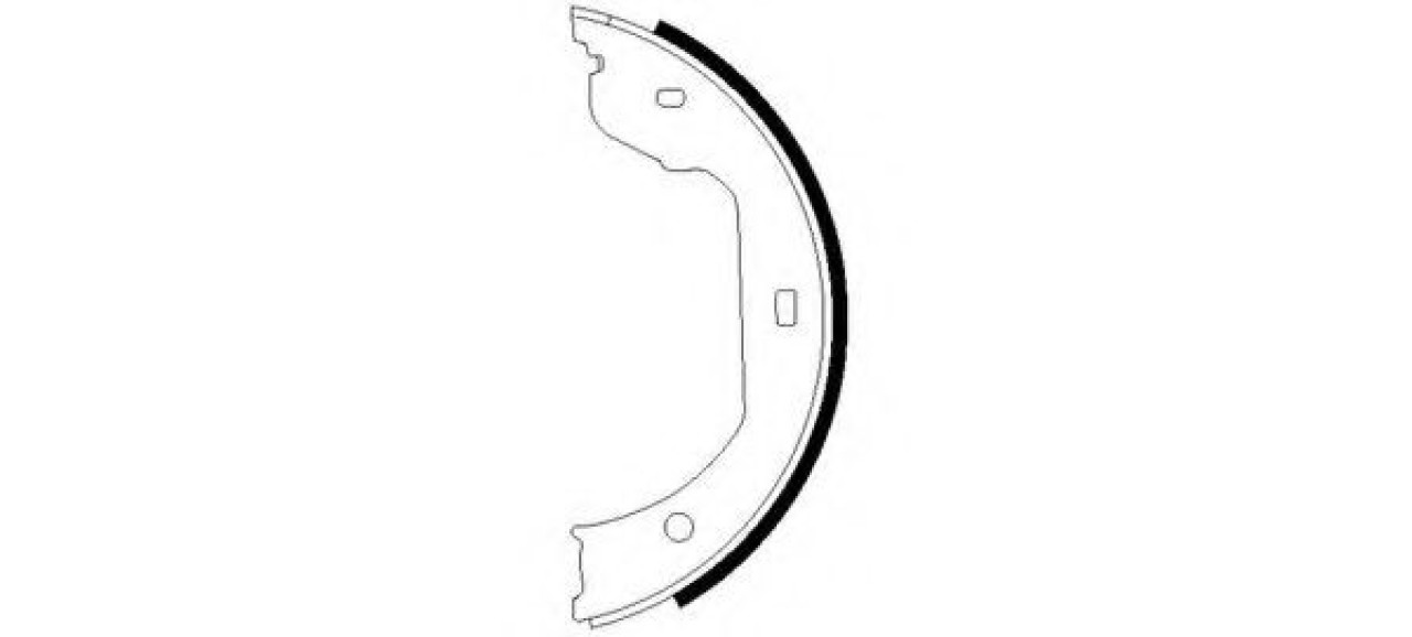 Set saboti frana, frana de mana BMW Seria 3 Cabriolet (E46) (2000 - 2007) TEXTAR 91058700 piesa NOUA