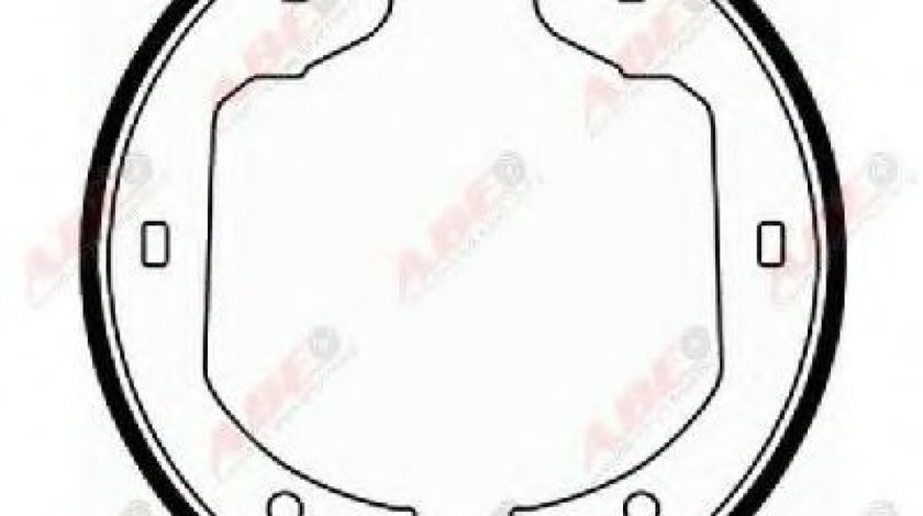 Set saboti frana, frana de mana BMW Seria 6 Cabriolet (E64) (2004 - 2010) ABE CRB006ABE - produs NOU