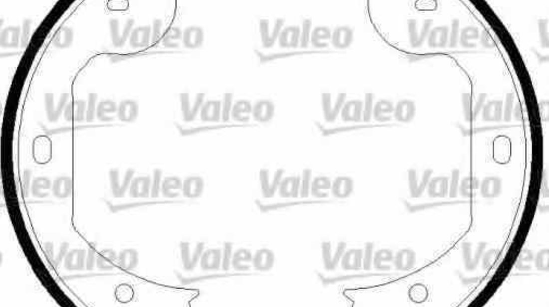 Set saboti frana frana de mana BMW X5 E53 VALEO 562805