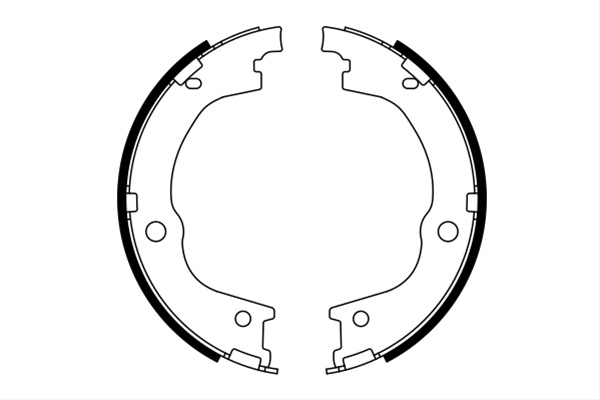 Set Saboti Frana, Frana De Mana Bosch Hyundai 0 986 487 780