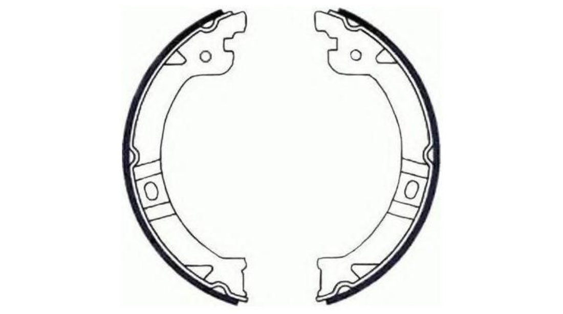 Set saboti frana, frana de mana Chrysler VOYAGER Mk III (RG, RS) 1999-2008 #2 04882576
