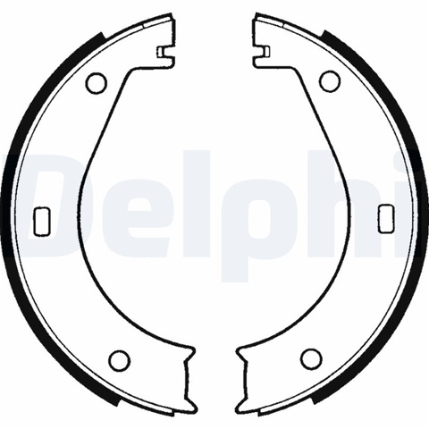 Set Saboti Frana, Frana De Mana Delphi Bmw LS1573