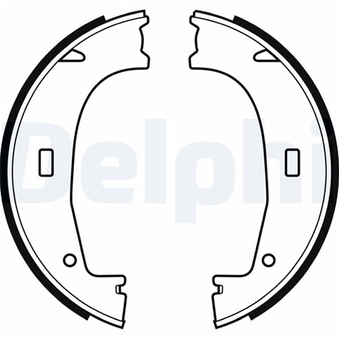 Set Saboti Frana, Frana De Mana Delphi Bmw LS1704