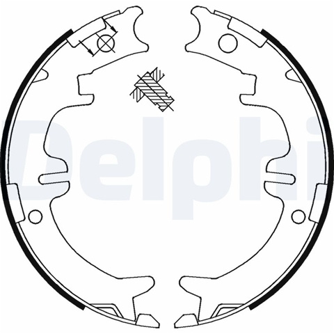 Set Saboti Frana, Frana De Mana Delphi Ford Otosan LS1892