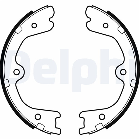 Set Saboti Frana, Frana De Mana Delphi Honda LS2037