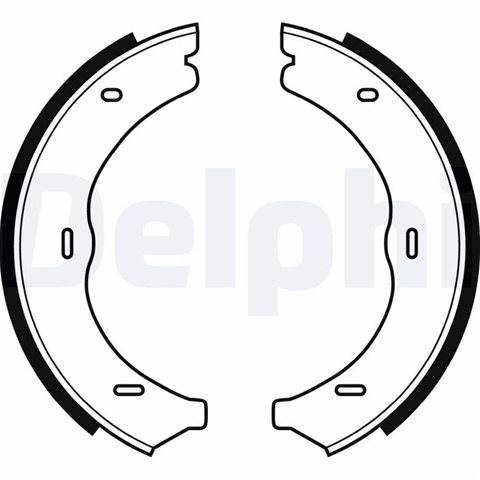 Set Saboti Frana, Frana De Mana Delphi Mercedes-Benz LS1967