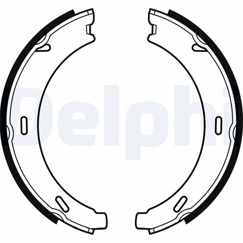 Set Saboti Frana, Frana De Mana Delphi Mercedes-Benz LS1958