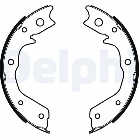 Set Saboti Frana, Frana De Mana Delphi Opel LS1928