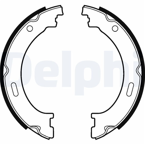 Set Saboti Frana, Frana De Mana Delphi Plymouth LS2041