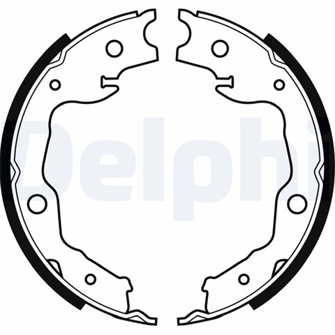 Set Saboti Frana, Frana De Mana Delphi Toyota LS1999