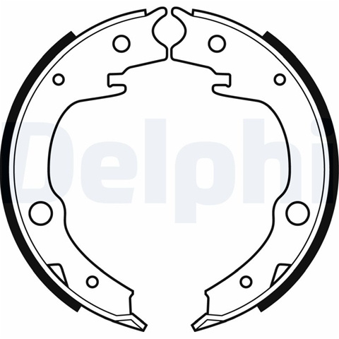 Set Saboti Frana, Frana De Mana Delphi Toyota LS1994