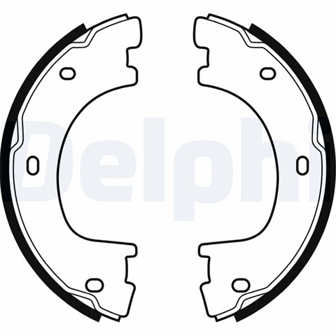 Set Saboti Frana, Frana De Mana Delphi Vw LS2054