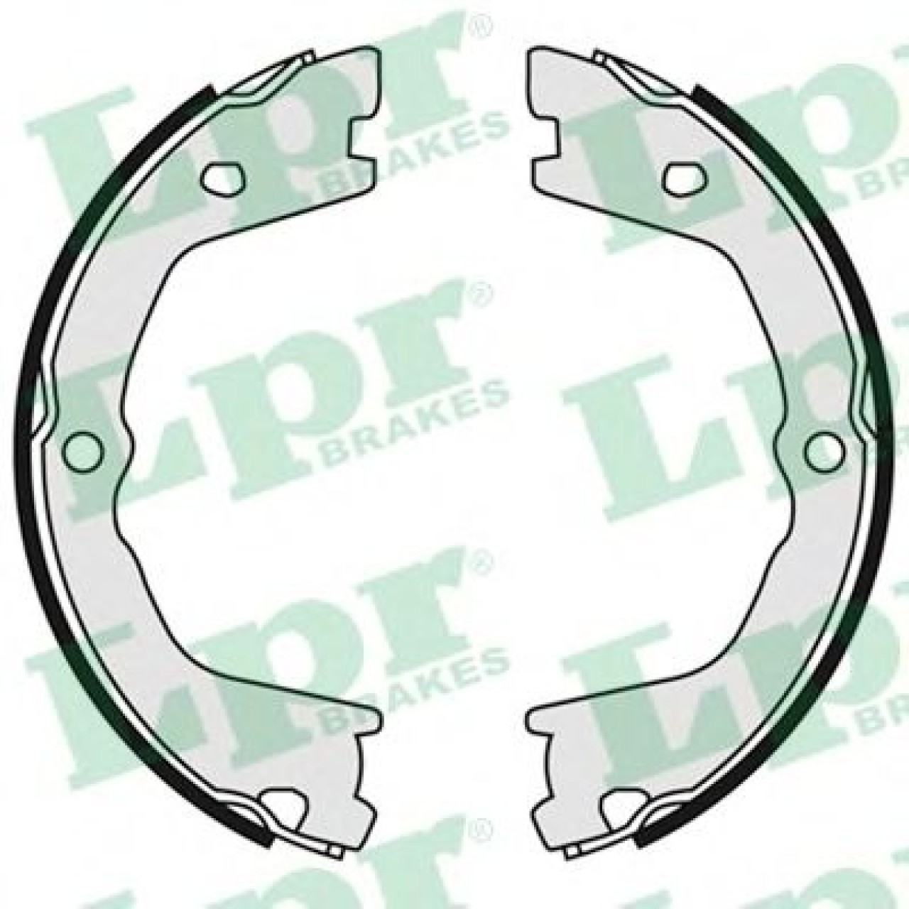 Set saboti frana, frana de mana IVECO DAILY III platou / sasiu (1999 - 2006) LPR 09080 piesa NOUA