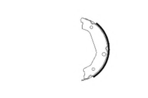 Set saboti frana, frana de mana KIA SORENTO I (JC) (2002 - 2009) TEXTAR 91065700 piesa NOUA
