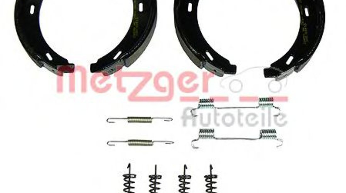 Set saboti frana, frana de mana MERCEDES A-CLASS (W168) (1997 - 2004) METZGER KR 216 piesa NOUA