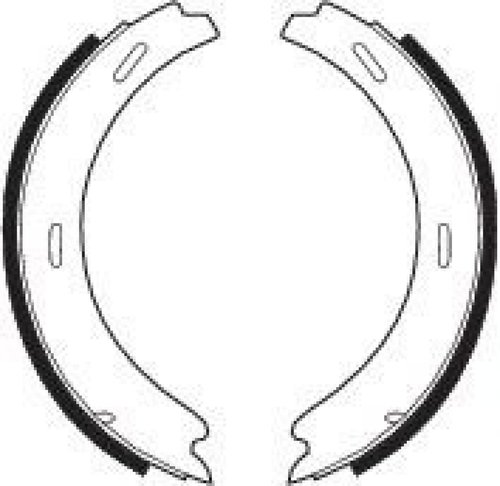 Set saboti frana, frana de mana MERCEDES B-CLASS (W245) (2005 - 2011) FERODO FSB196 piesa NOUA