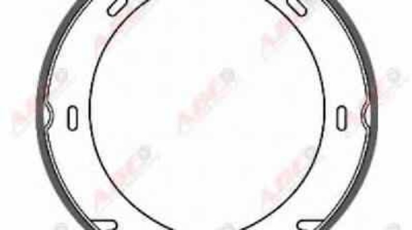 Set saboti frana frana de mana MERCEDES-BENZ A-CLASS W169 ABE CRM001ABE