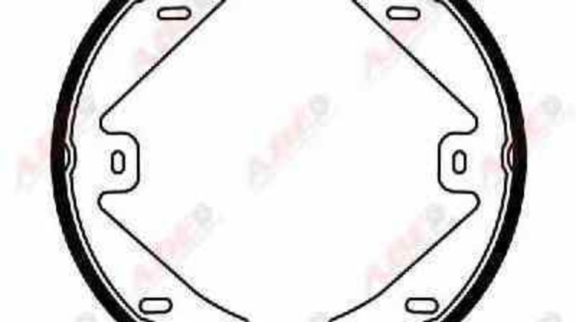 Set saboti frana frana de mana MERCEDES-BENZ C-CLASS cupe C204 ABE CRM014ABE