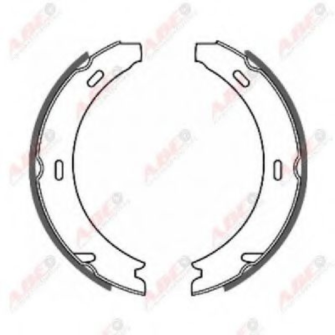 Set saboti frana, frana de mana MERCEDES C-CLASS T-Model (S203) (2001 - 2007) ABE CRM001ABE piesa NOUA