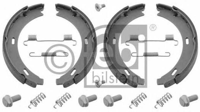 Set saboti frana, frana de mana MERCEDES C-CLASS Combi (S202) (1996 - 2001) FEBI BILSTEIN 02100 piesa NOUA