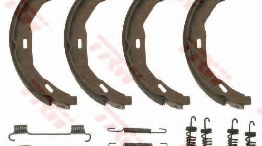 Set saboti frana, frana de mana MERCEDES C-CLASS (W204) (2007 - 2014) TRW GS8745 piesa NOUA