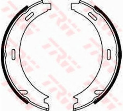 Set saboti frana, frana de mana MERCEDES CLK Cabriolet (A208) (1998 - 2002) TRW GS8208 piesa NOUA