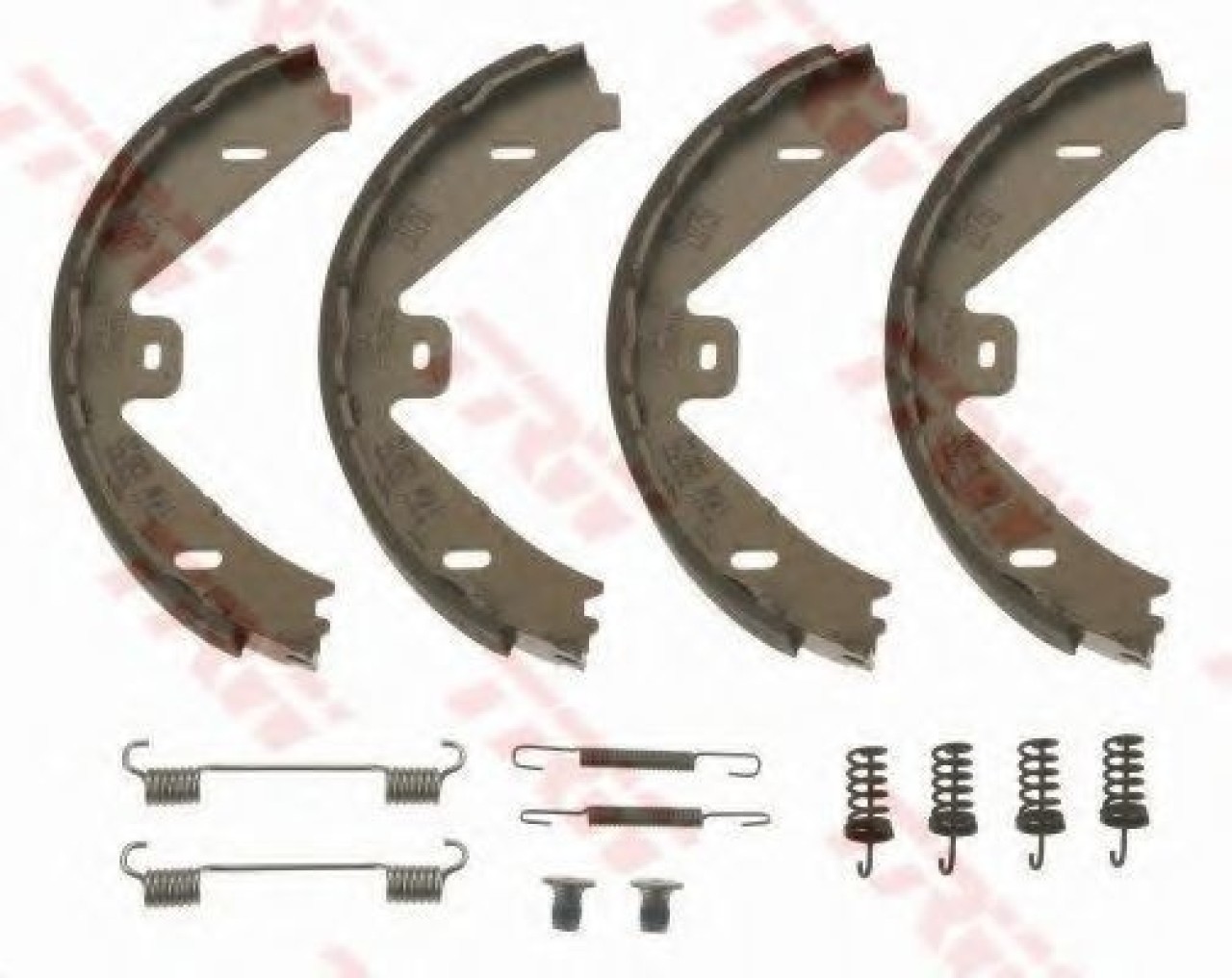 Set saboti frana, frana de mana MERCEDES E-CLASS T-Model (S212) (2009 - 2016) TRW GS8755 piesa NOUA